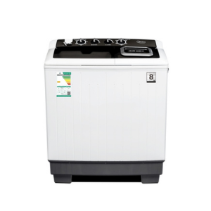 غسالة ميديا حوضين 8 ك،ابيض -TW80ADN1