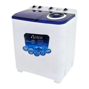 غسالة بحوضين من دبليو بوكس 5 كجم,ابيض - KW5060H
