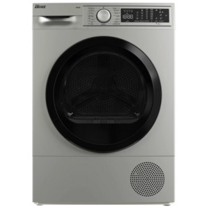 أوجين نشافة ملابس, 8كغ, 15 برنامج, 179 دورة بالدقيقة, تنشيف بالتكثيف, صناعة تركية, ستيل - UDHT8S