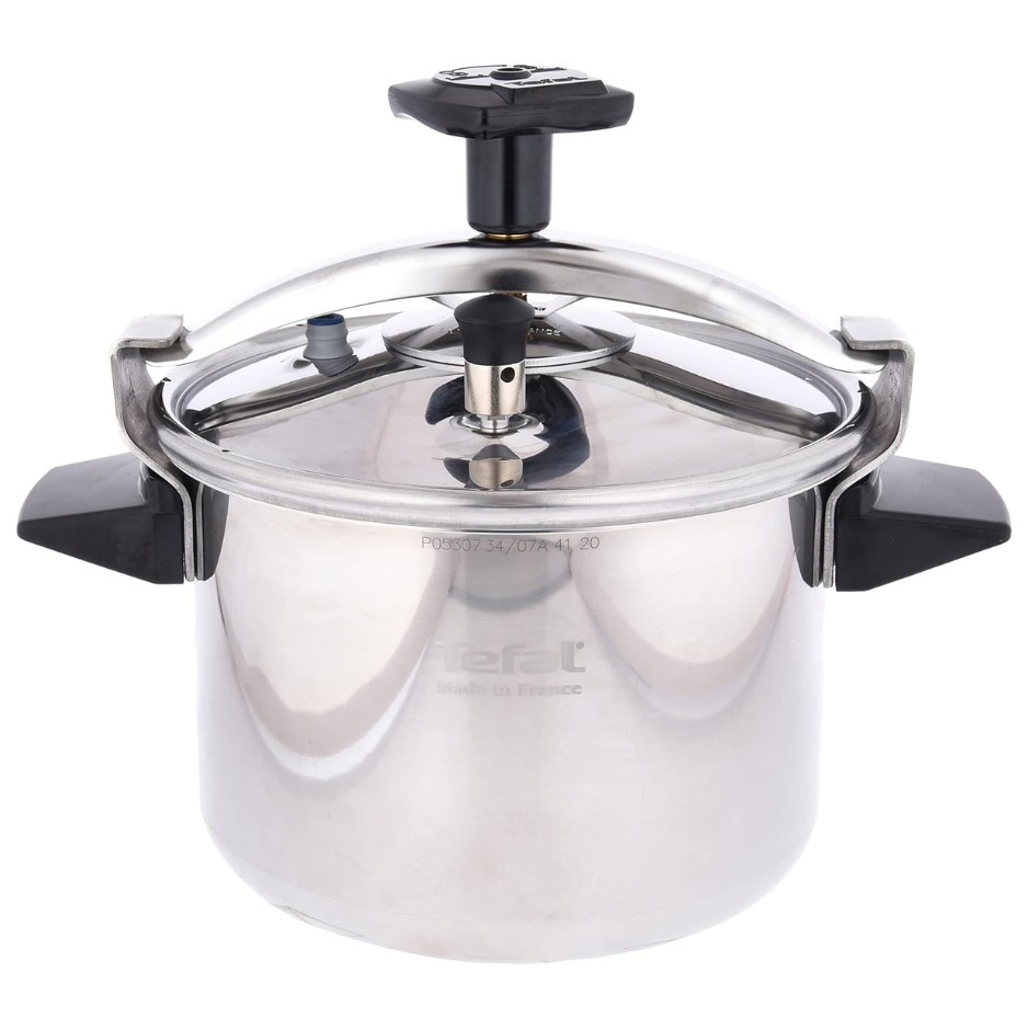 طنجرة ضغط تيفال ستانلس ستيل 8 لتر - P0531134