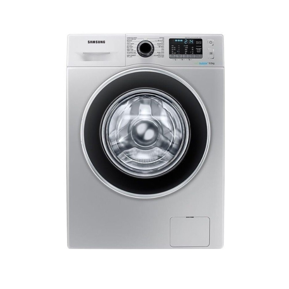 غسالة سامسونج اتوماتيك فرنت لود 9ك استيل-WW90J5260GS