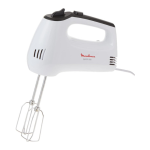 خلّاط يدوي  من مولينكس،300 واط خفق بياض البيض وعجن العجين، كويك ميكس -HM310127