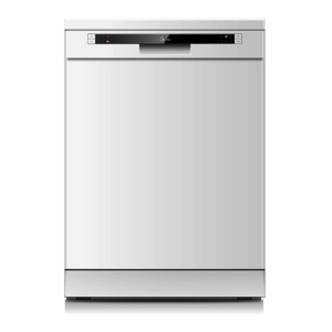 غسالة صحون ميديا 12 مكان 6 برامج ابيض -WQP125201CWEG