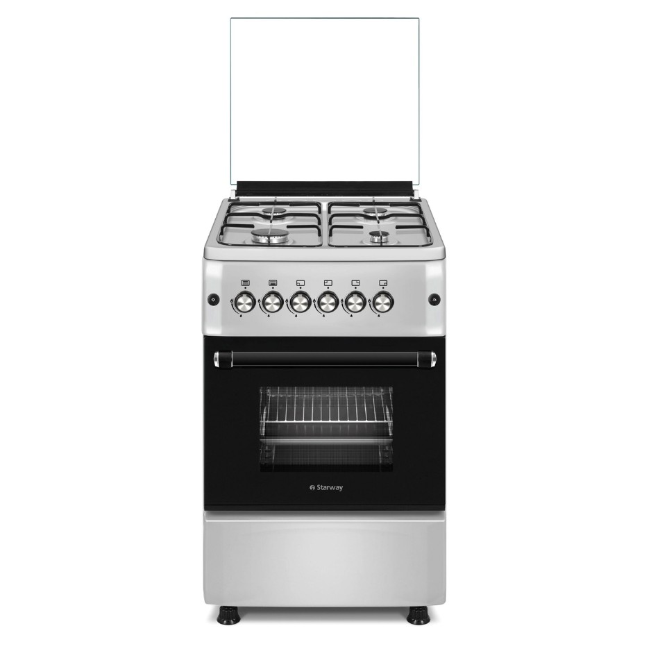 مطبخ ستار واي 57*57 سم 4 عيون استيل تركي-SWFC6604-HI1