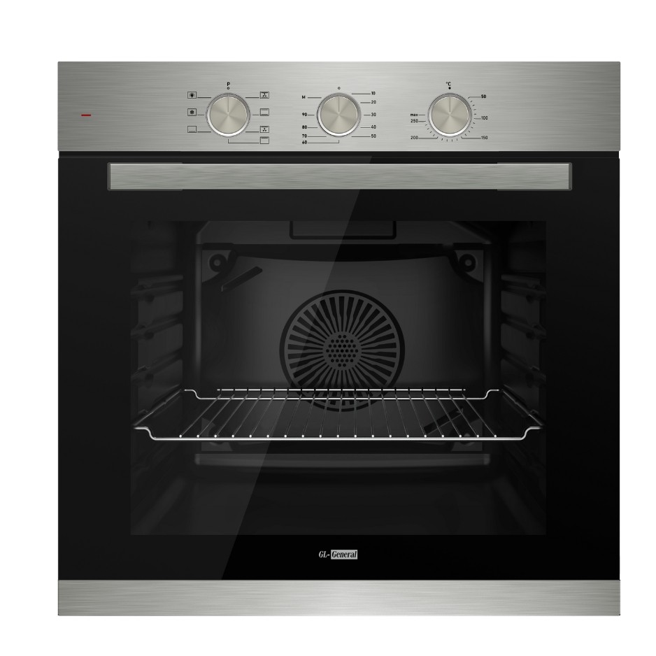 جي ال جنرال فرن كهرباء بلت ان 60 سم 72 لتر, ستيل-GLOVM60