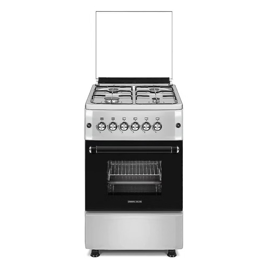 مطبخ جنرال جولدن 55*50 سم 4 عيون استيل تركي-GGFC5604-HI