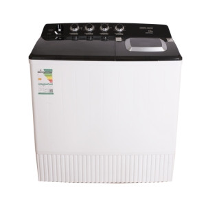 غسالة جنرال جولدن 14 ك حوضين,ابيض-GNGTW14K