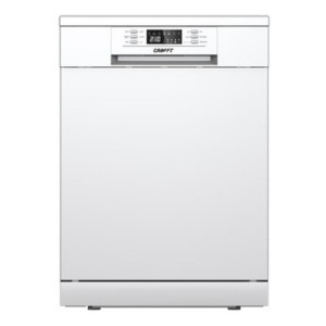 غسالة صحون كرافت 15 مكان التخزين 6 برامج ابيض -CDW6P15PSPWG