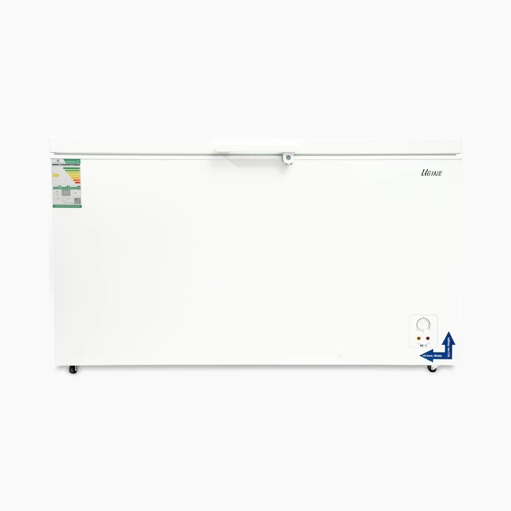 أوجين فريزر أفقي 420 لتر ,14.7 قدم مكعب ,أبيض - UCFK420