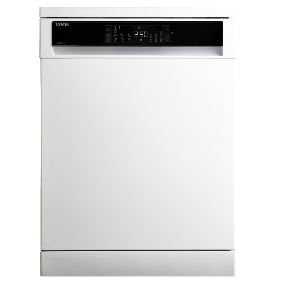 فيستل جلاية صحون دورين ، سعة 14 مكان ، عدد 7 برنامج ، ابيض - DWA227B0W