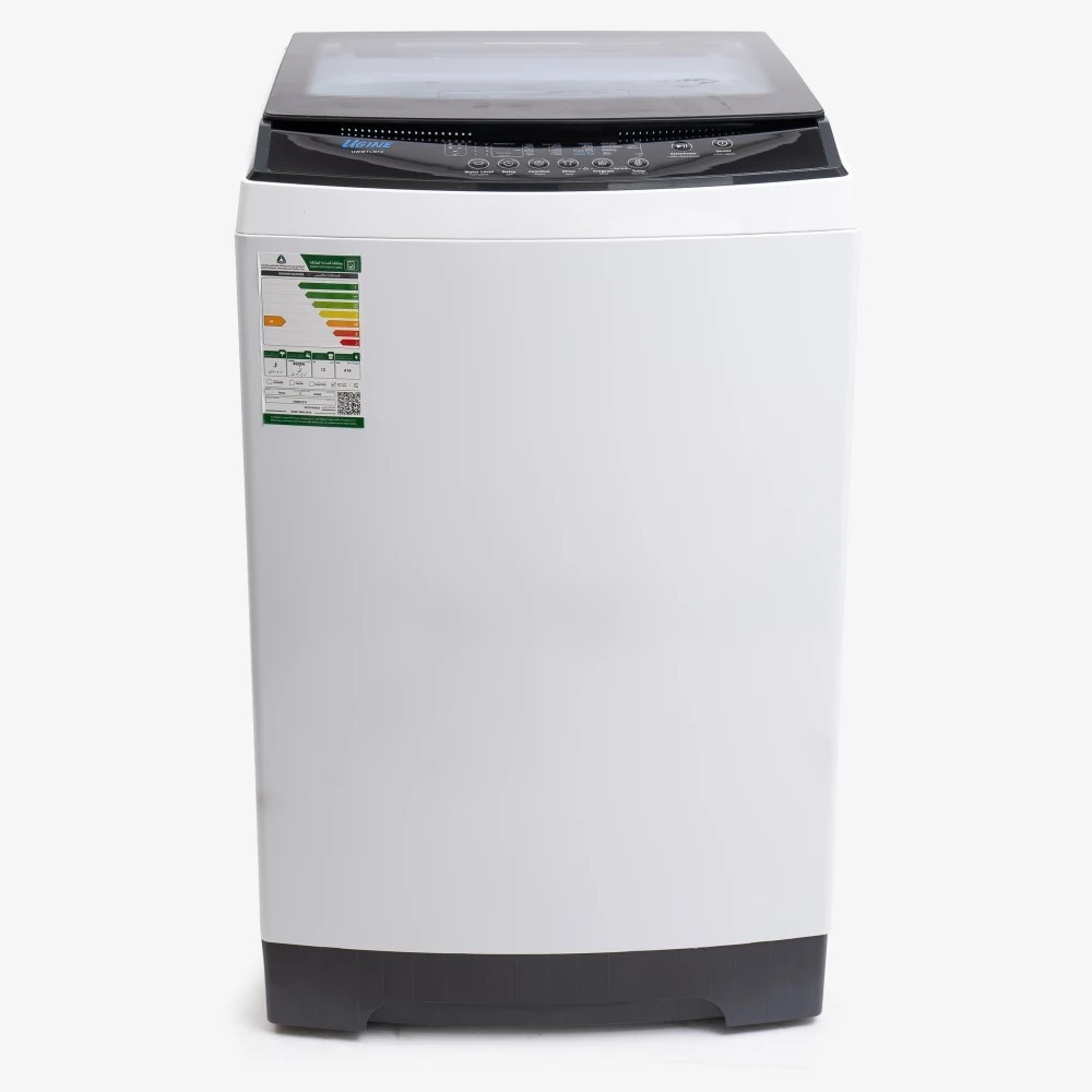 أوجين غسالة أوتوماتيك ,تعبئة علوية ,12 كغ ,أبيض - UWMTLN12W