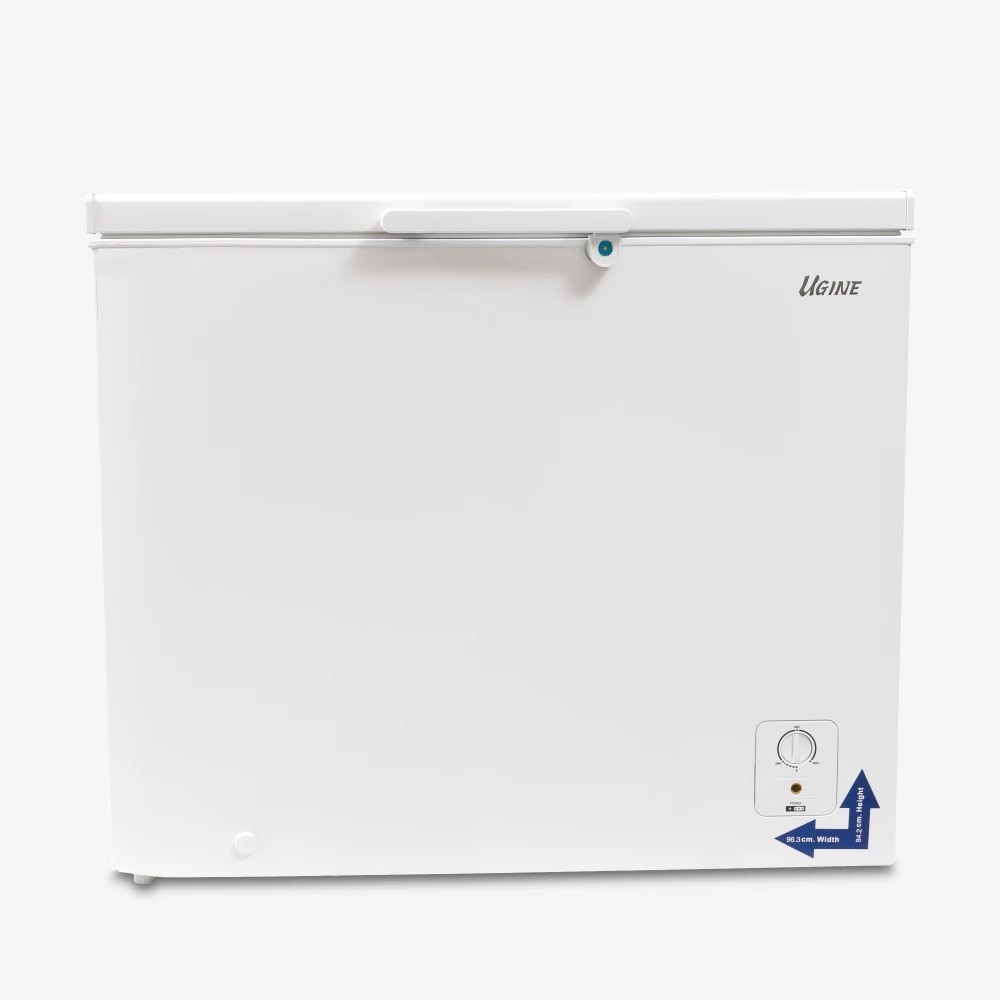 أوجين فريزر أفقي 297 لتر ,10.4 قدم مكعب ,أبيض - UCFK297