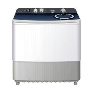 غسالة هاير 10 ك حوضين أبيض- HTW100-S186