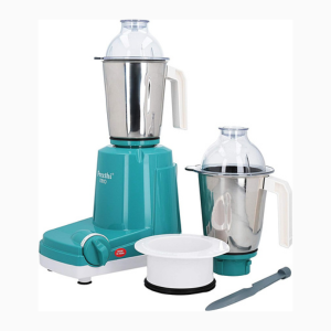 خلاط مسنود من بريثي تريو 1.25 لتر,500 واط, ابيض وازرق- MG-182/08
