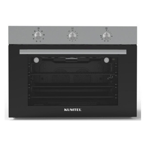 كومتيل فرن بلت ان كهرباء 60×90 سم, 105 لتر, 8+1 برامج, قدرة 3250 واط, تركي, أسود/استيل - A9-SF3/S