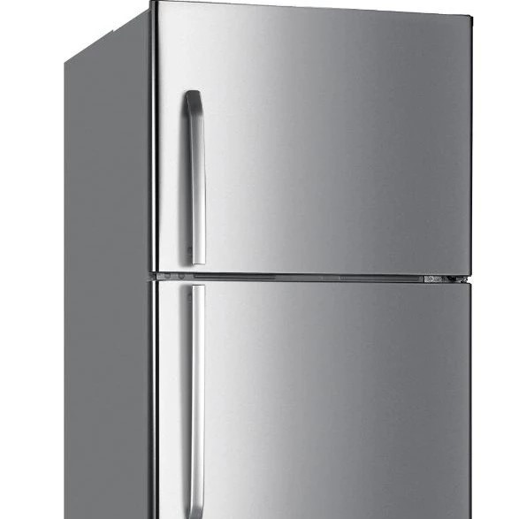 أوجين ثلاجة 508 لتر ,17.8 قدم مكعب ,بابين ,تبريد بالبخار ,ستيل - UR2DK508S